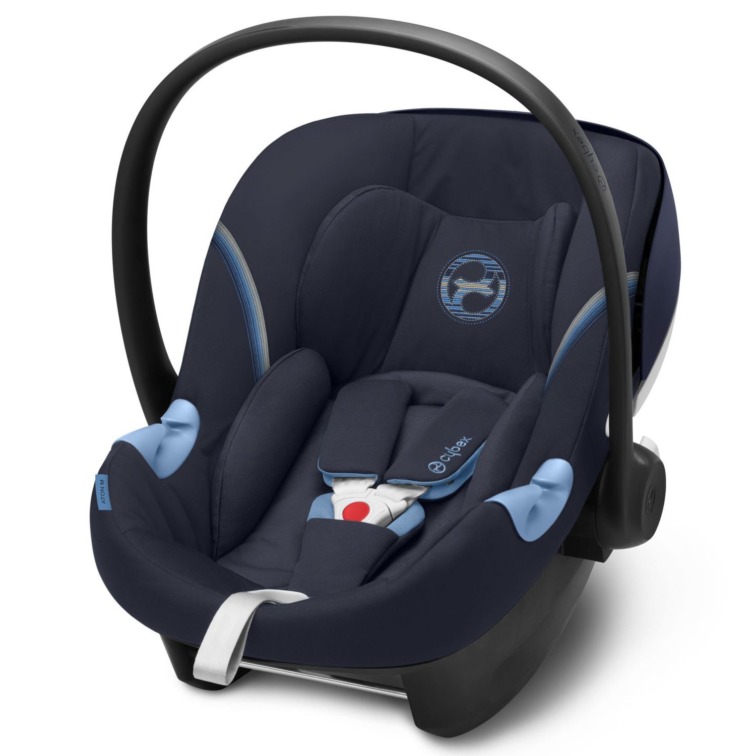 Автокресло Cybex Aton M i-Size Navy Blue - фото 1