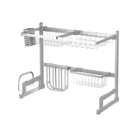 Органайзер-полка El Casa кухонный 65х31.5х52.5 см серебристый