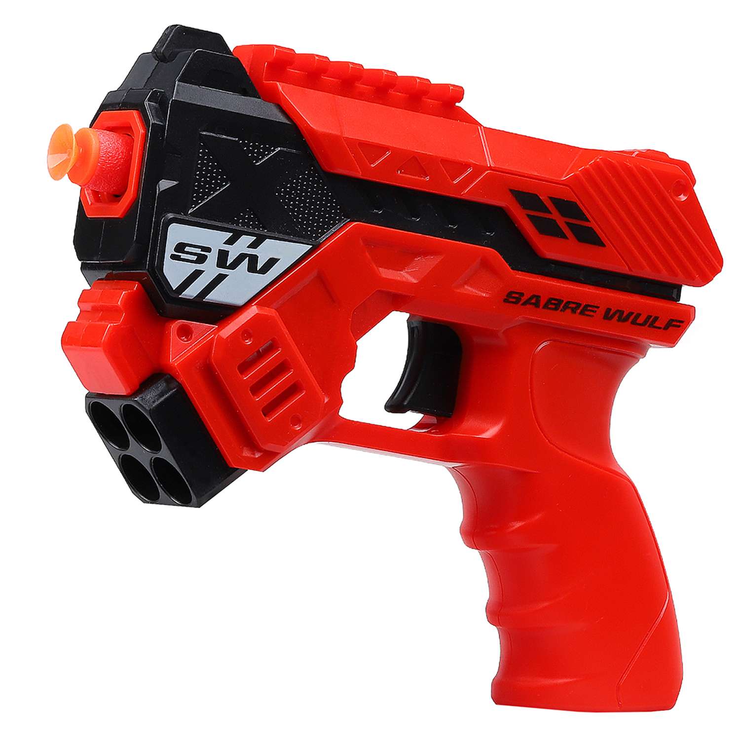 Игрушечное оружие Маленький Воин Бластер с мягкими пулями ручной затвор JB0211061 - фото 6