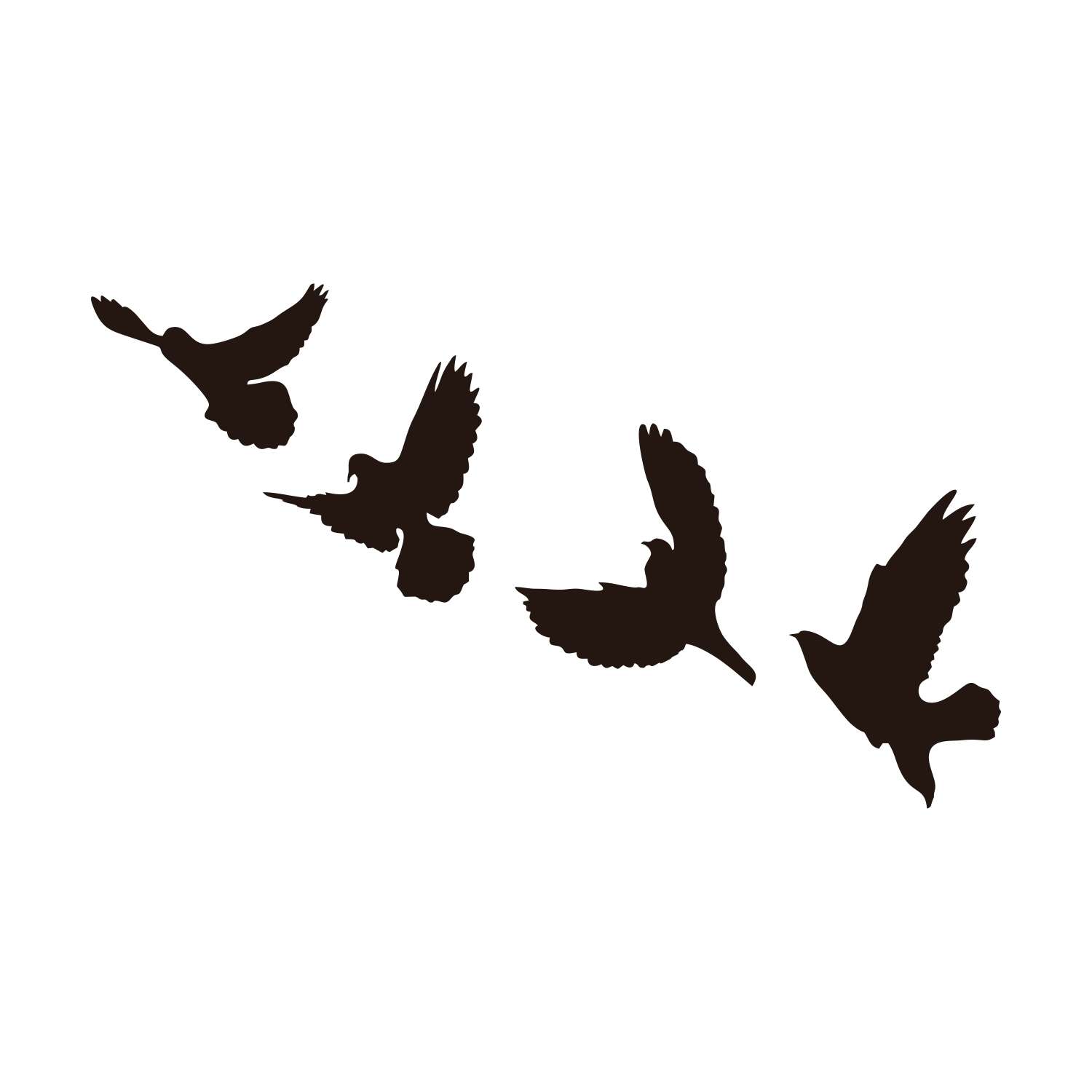 Панно настенное Afi Design Птицы Венге - фото 1