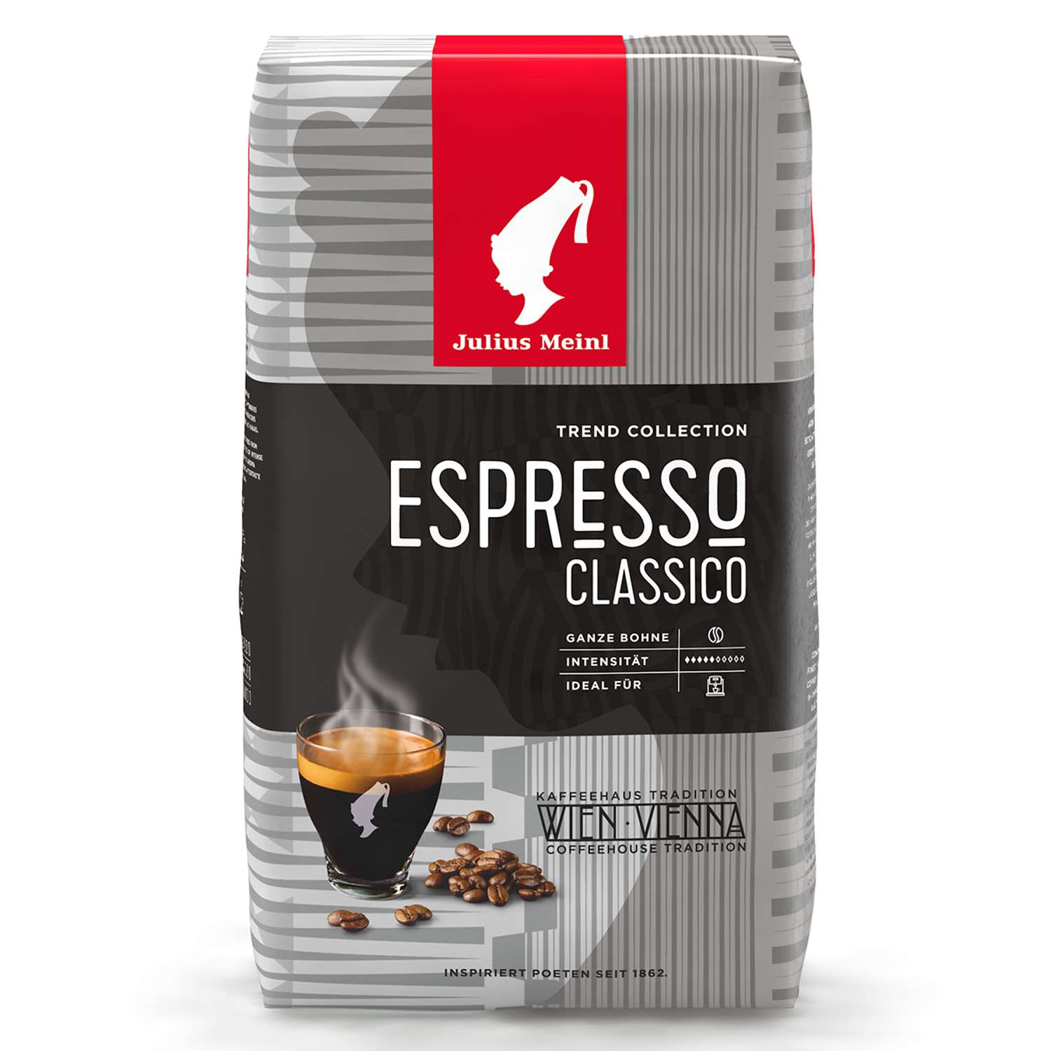 Кофе в зернах Julius Meinl Эспрессо Классико Тренд коллекция Espresso 1 кг - фото 2
