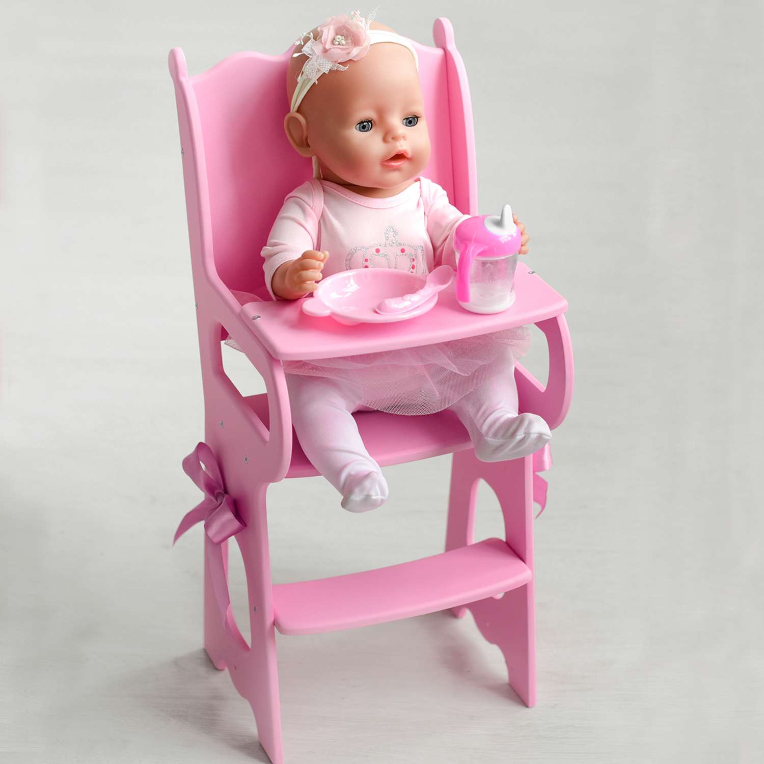 Мебель для кукол PAREMO Стульчик Розовый PFD120-57 PFD120-57 - фото 2