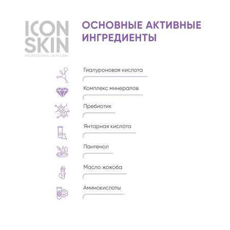 Крем для лица ICON SKIN с гиалуроновой кислотой и минералами Aqua Recovery 30 мл