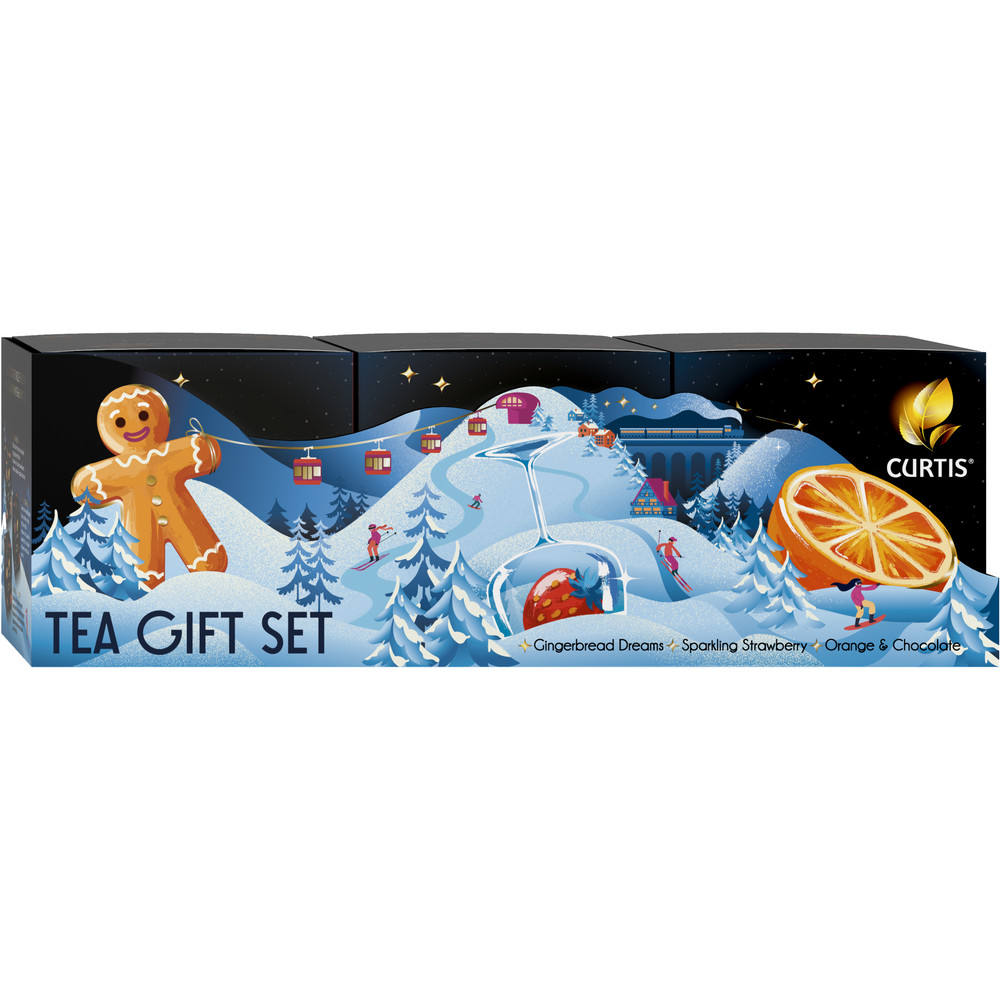 Чай подарочный Curtis Tea Gift Sets чёрный аромат пакет 63г - фото 4