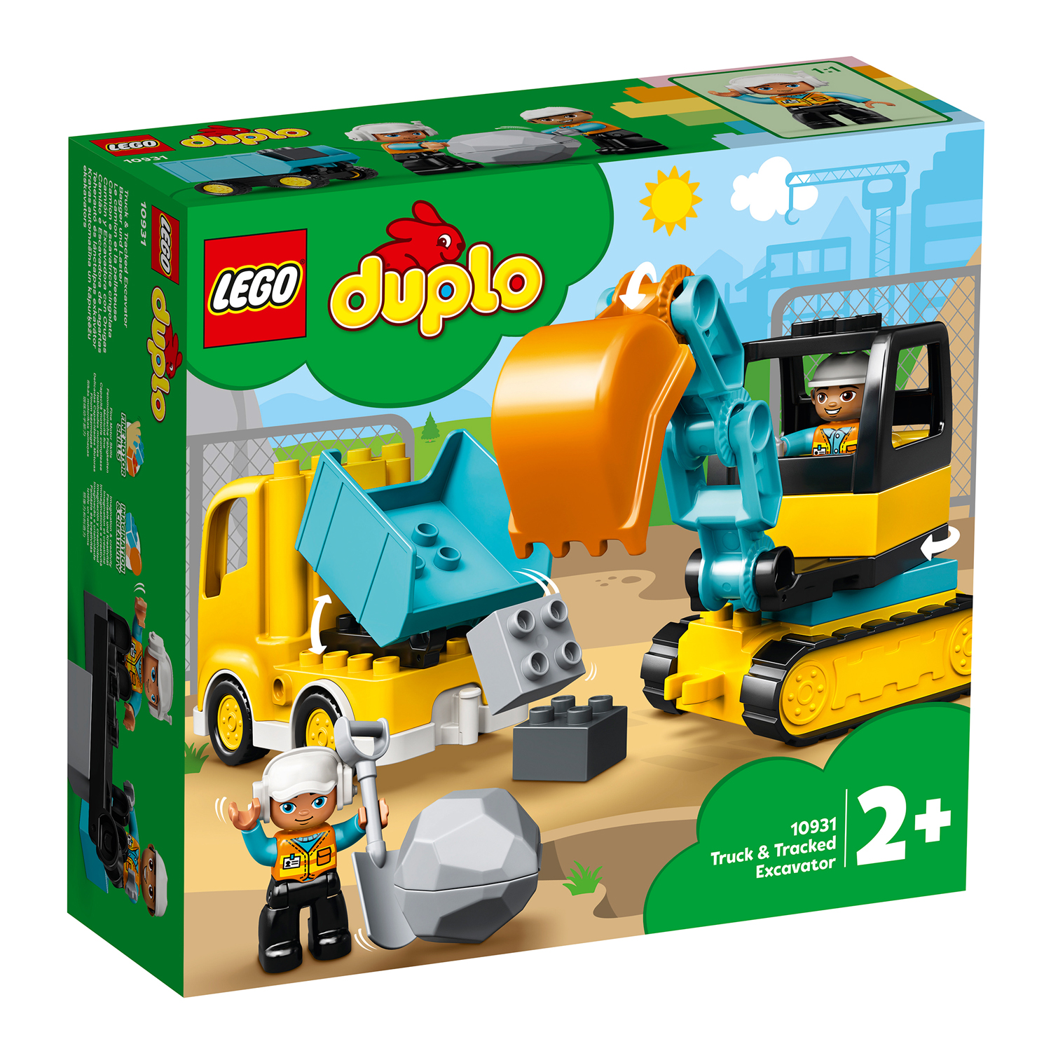 Конструктор детский LEGO Duplo Грузовик 10931 - фото 18