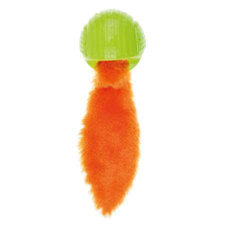 Игрушка для собак M-Pets Мячик с хвостиком Зеленый-Оранжевый 10631599