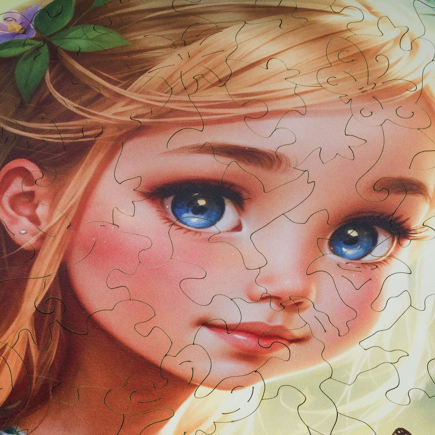 Пазл деревянный Unidragon Kids Маленькая принцесса 100 элементов 9201 - фото 2
