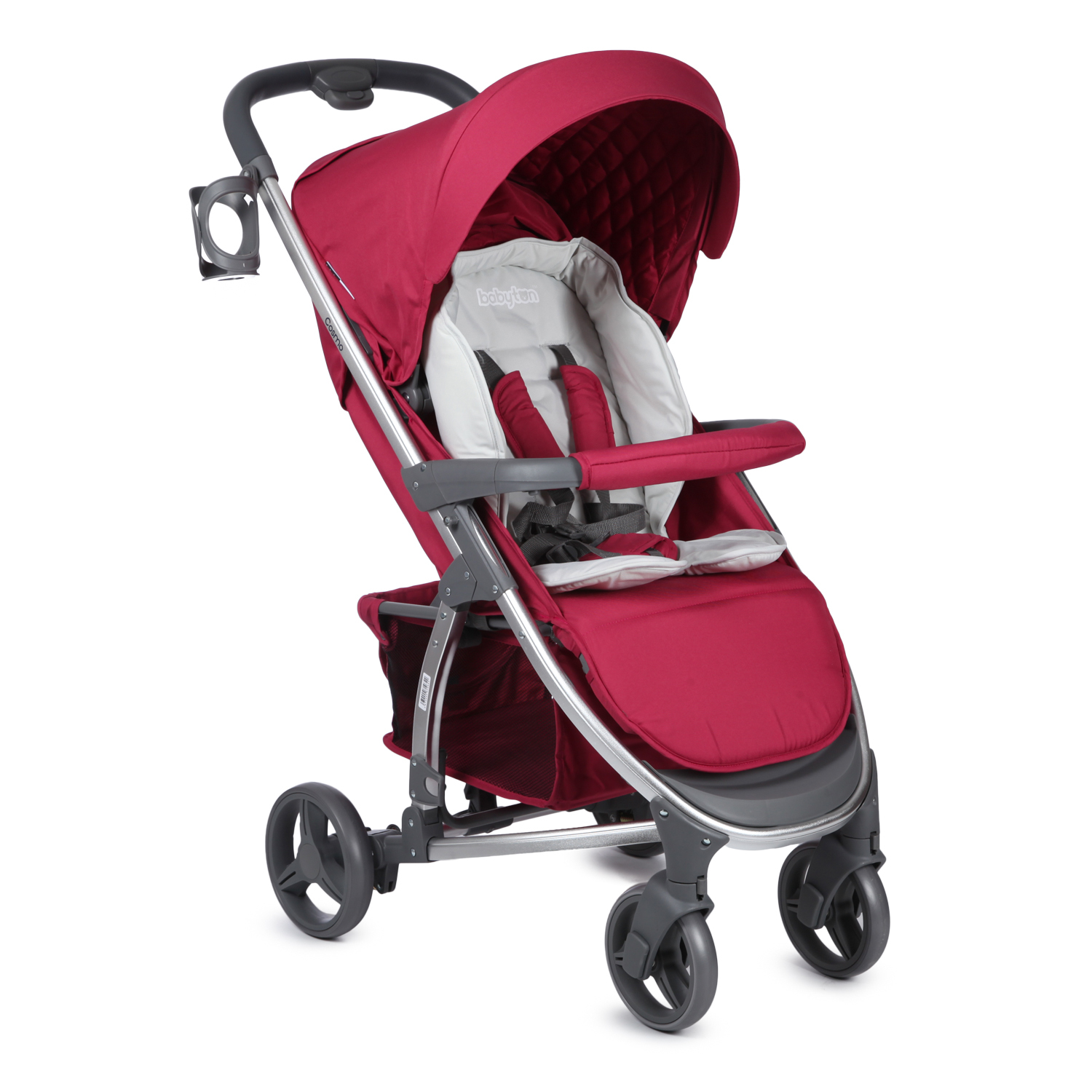 Прогулочная коляска Babyton Cosmo Red купить по цене 9269 ₽ в  интернет-магазине Детский мир