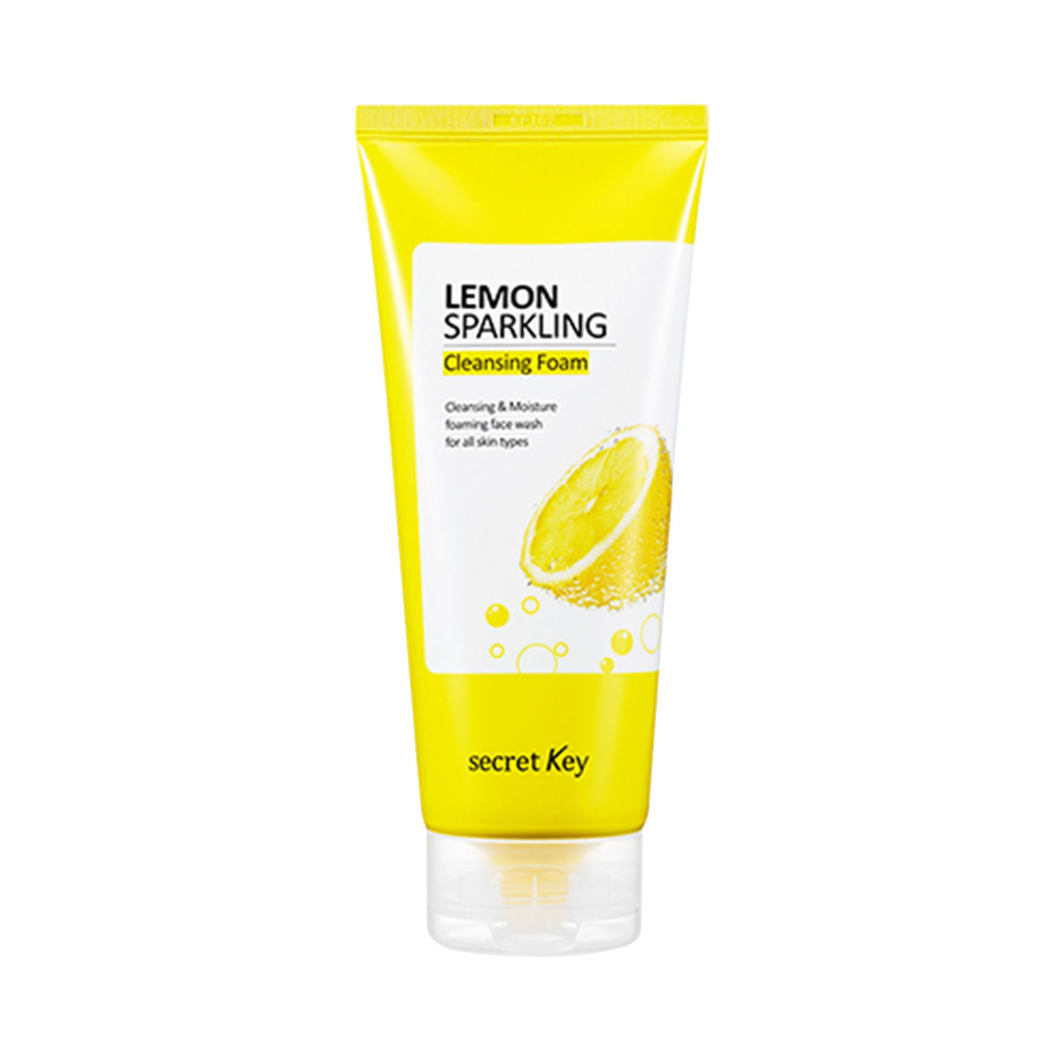 Пенка для умывания SECRET KEY с экстрактом лимона lemon sparkling cleansing foam 200 г - фото 1