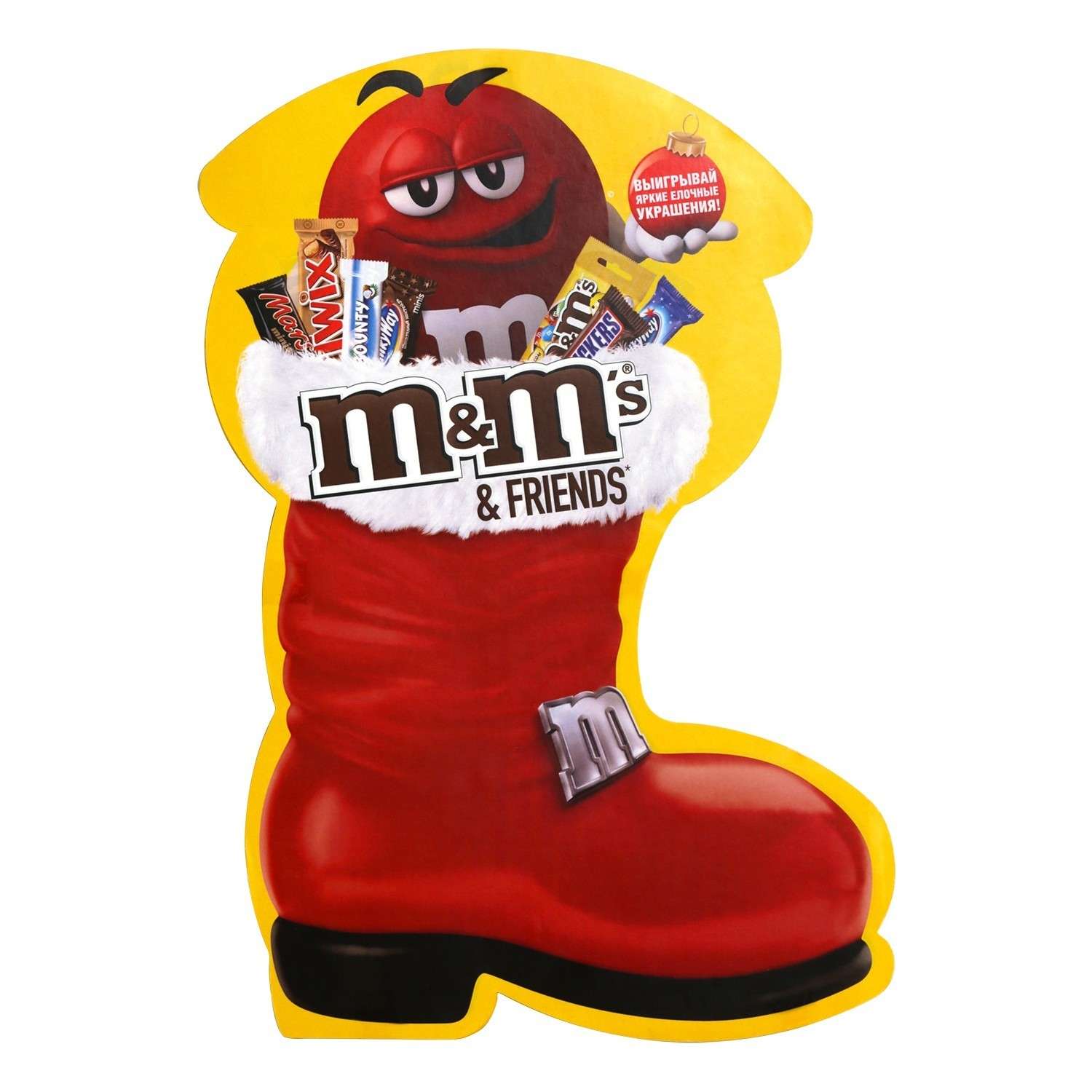 Набор подарочный M&MS Friends Boot 180г - фото 1