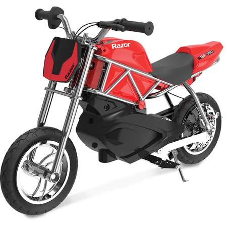 Электромотоцикл для детей RAZOR RSF350 красный спортивный