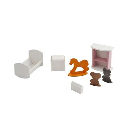 Набор мебели для домика Paremo Детская 7предметов PDA417-02
