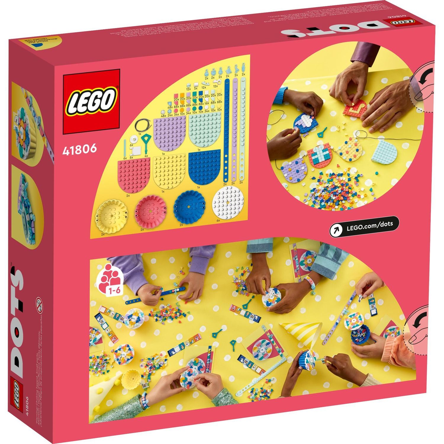 Конструктор LEGO DOTs Ultimate Party Kit 41806 - фото 5