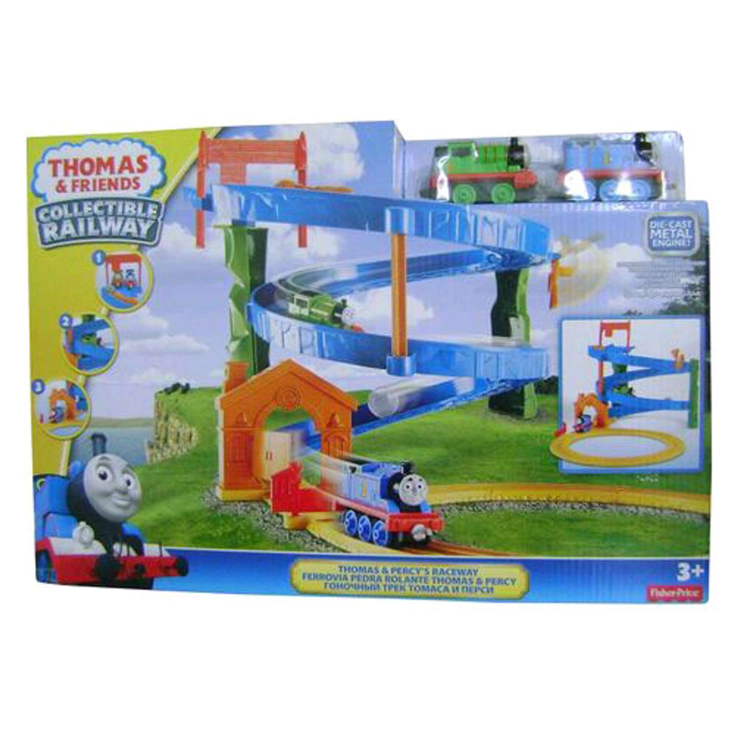 Игровой набор Thomas & Friends Скоростной спуск Перси (Collectible Railway) BHR97 - фото 6