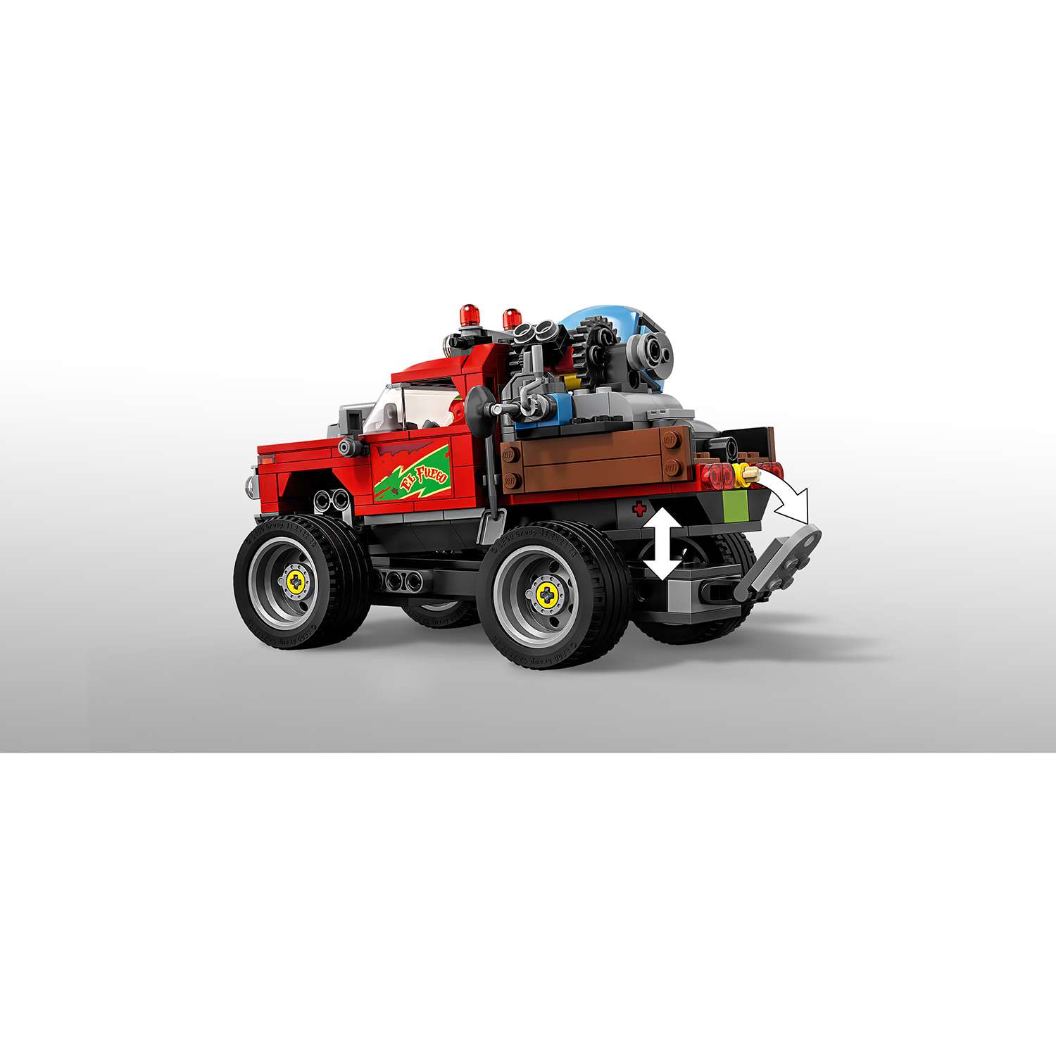 Конструктор LEGO Hidden Side Трюковый грузовик Эль-Фуэго 70421 - фото 10