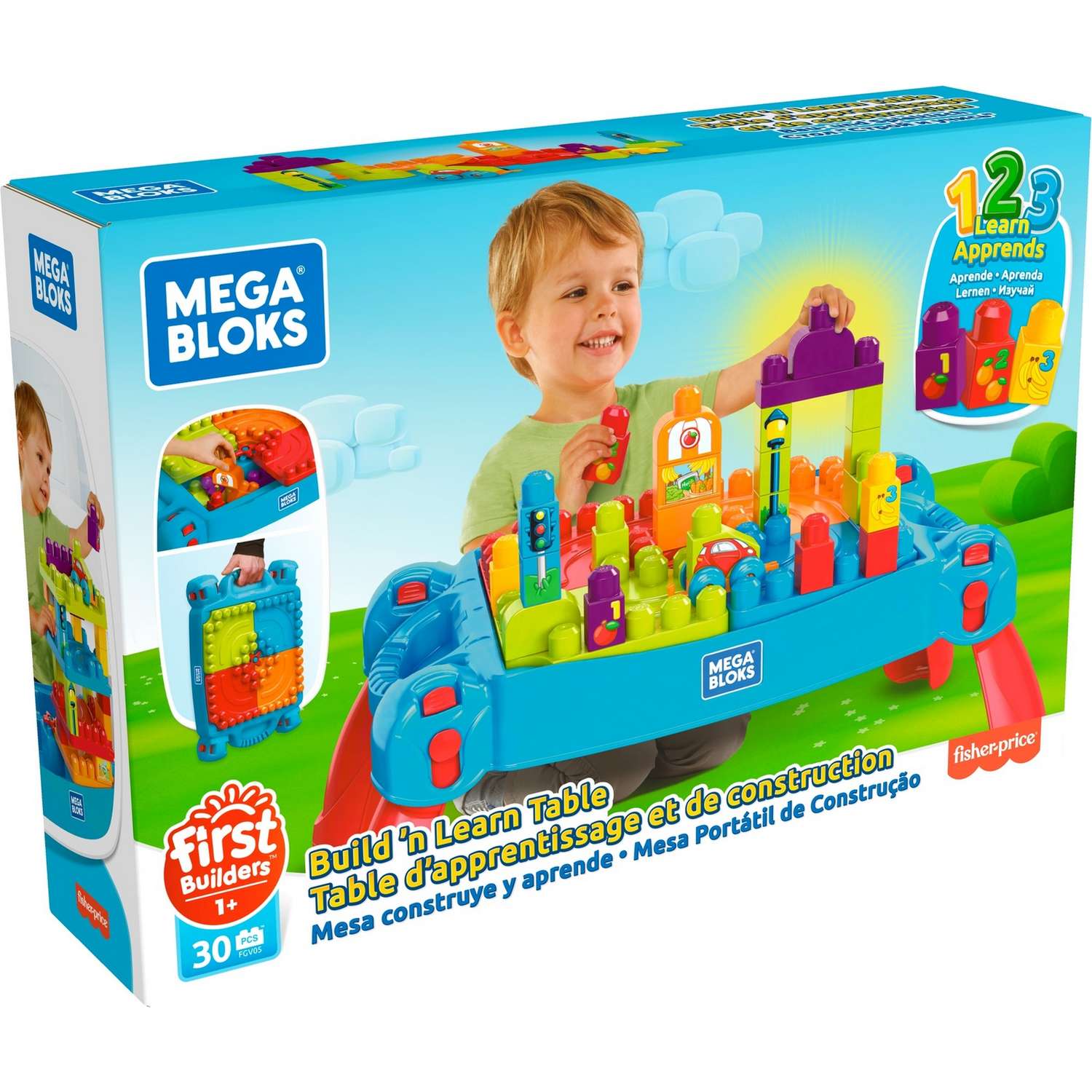 Стол для конструирования Mega Bloks Мой первый конструктор FGV05 - фото 3