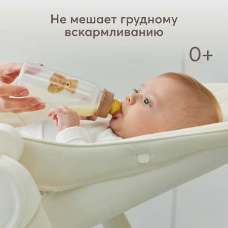 Антиколиковая бутылочка Happy Baby с латексной соской c медленным потоком 250 мл