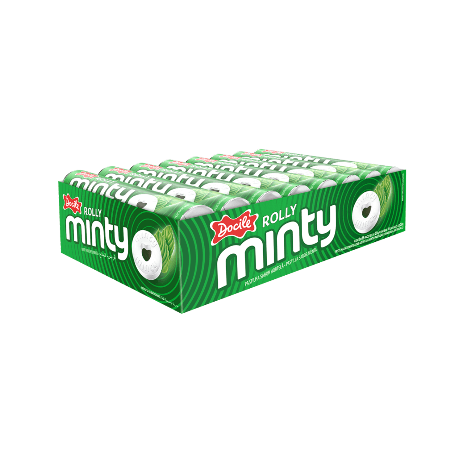 Конфеты Docile Rolly mini mint Мята 29г - фото 2