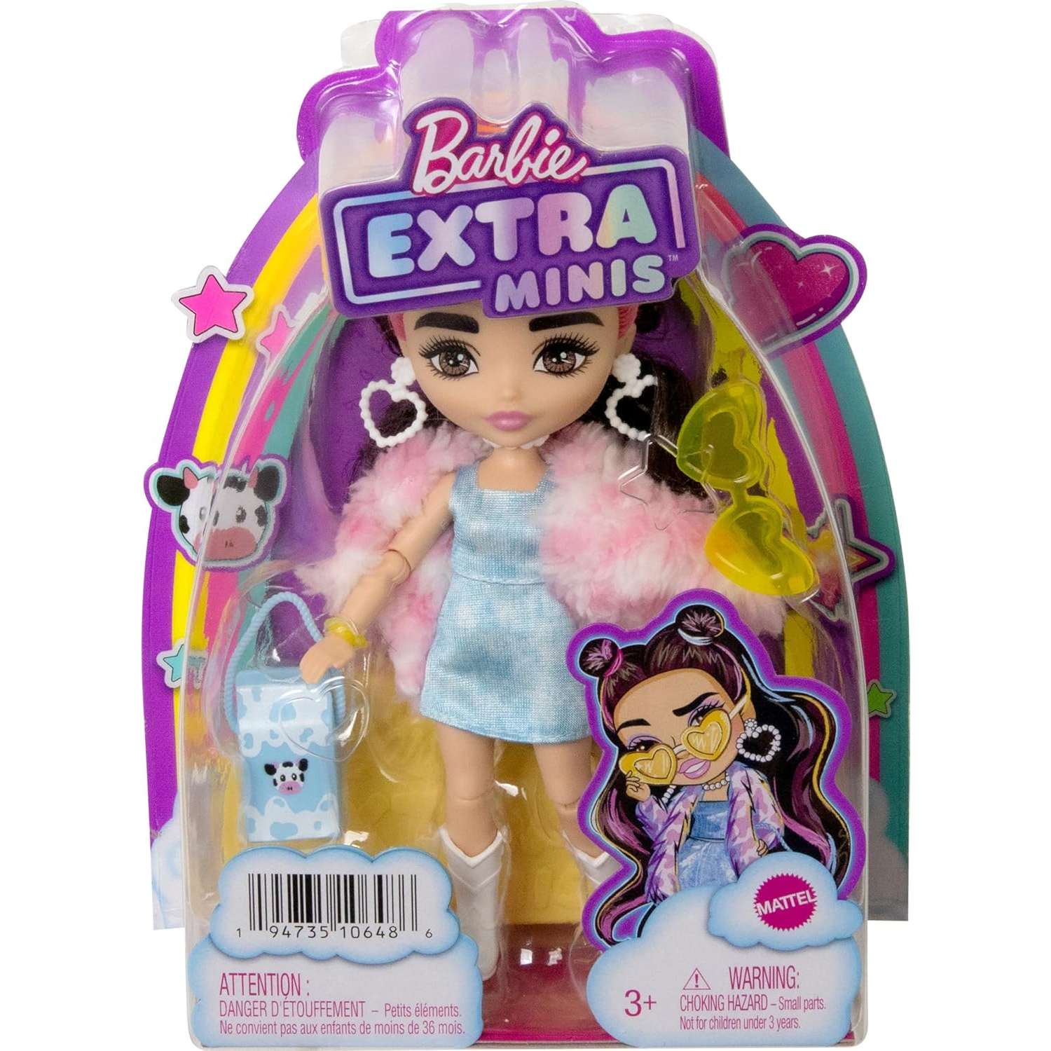 Кукла мини Barbie HGP62 - фото 5