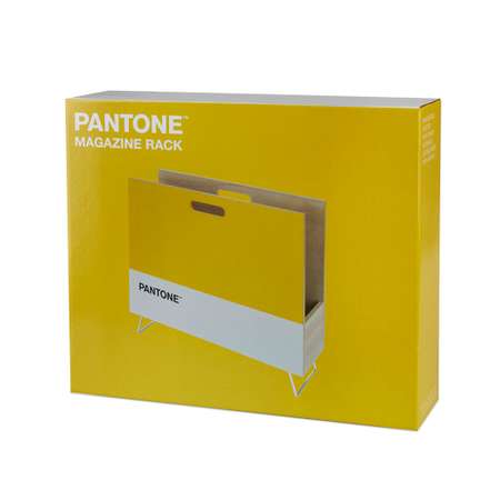 Газетница Balvi Pantone желтая