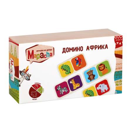 Домино Mapacha Животные Африки