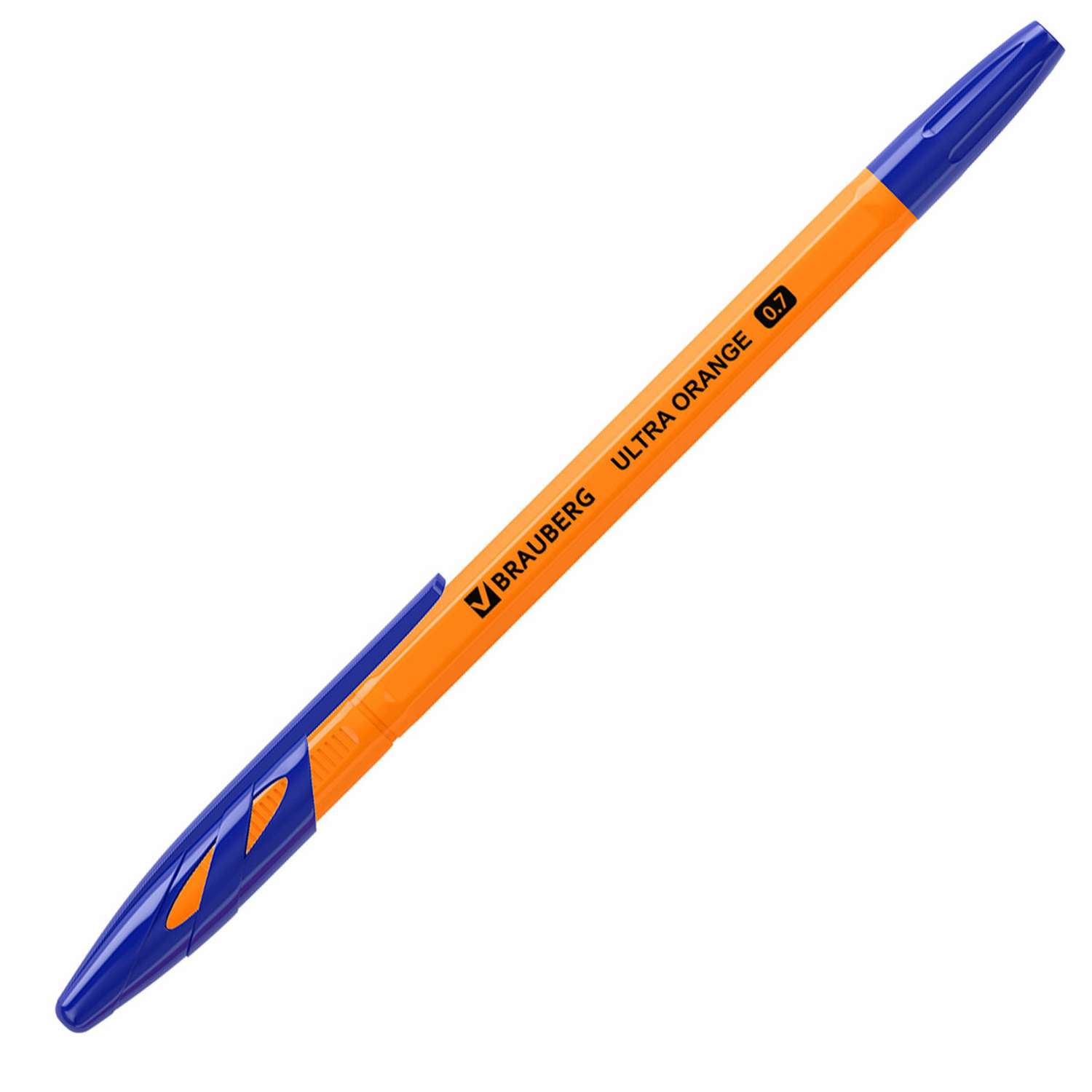 Ручки шариковые Brauberg синие набор 50 штук - фото 6