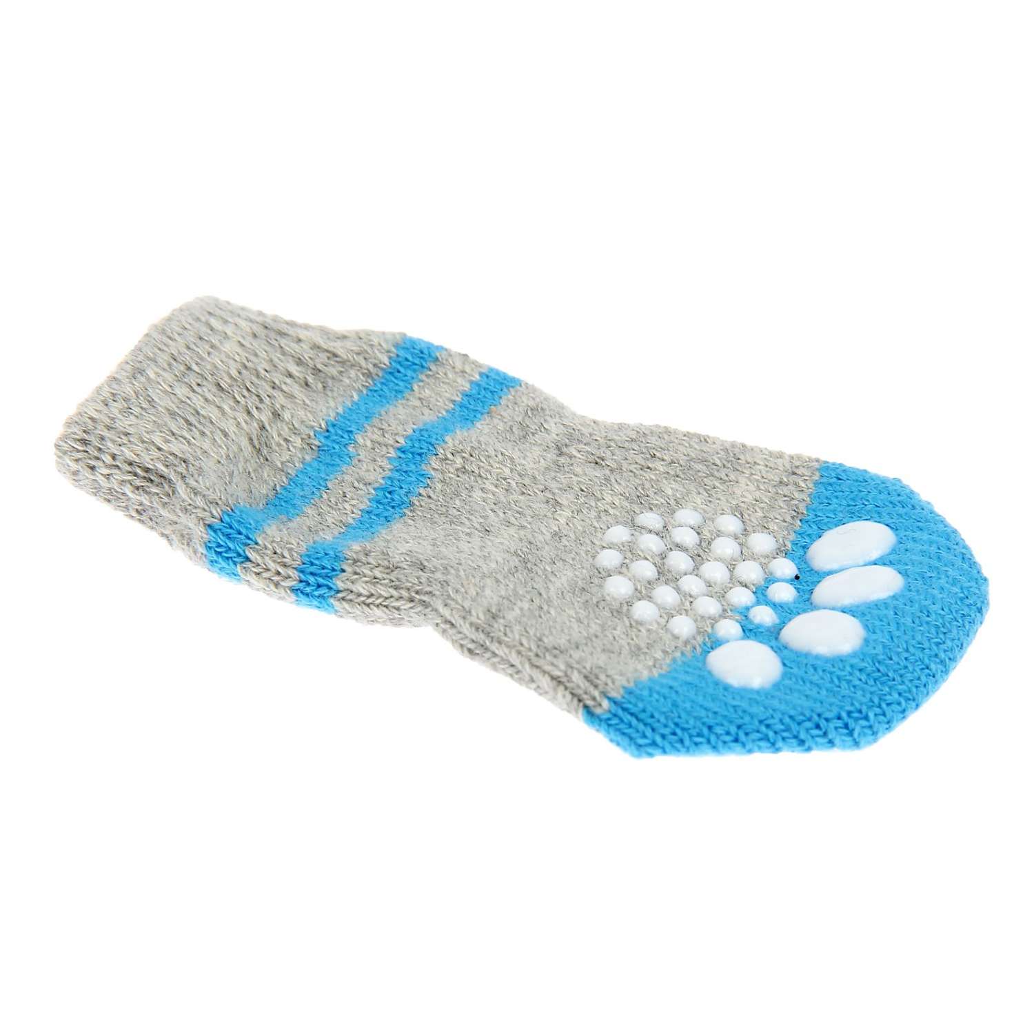 Носки для животных Пижон нескользящие «Мальчик» размер M 4 шт - фото 2