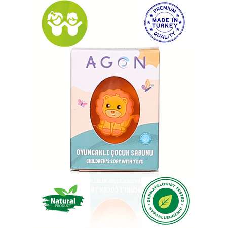 Детское Мыло AGON Мыло с игрушкой