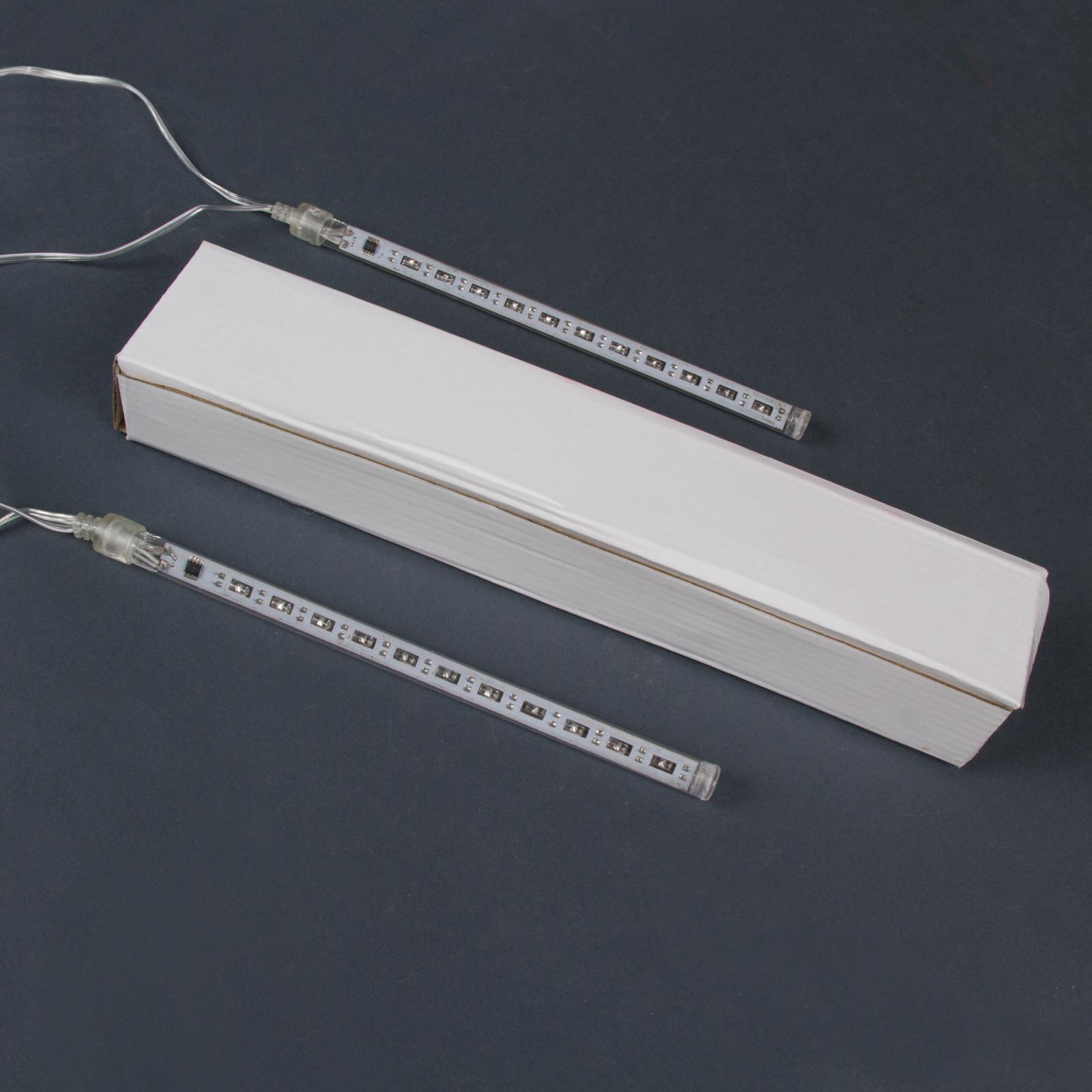 Гирлянда Luazon «Нить» С прозрачная нить 96 LED свечение белое с эффектом стекания 12 В - фото 10