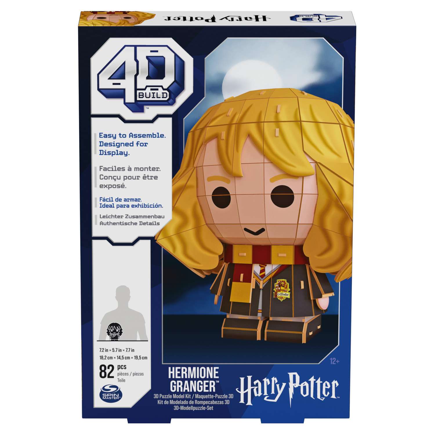 Пазл WWO Harry Potter 4D Build Hermione Chibi 6069825 - фото 6