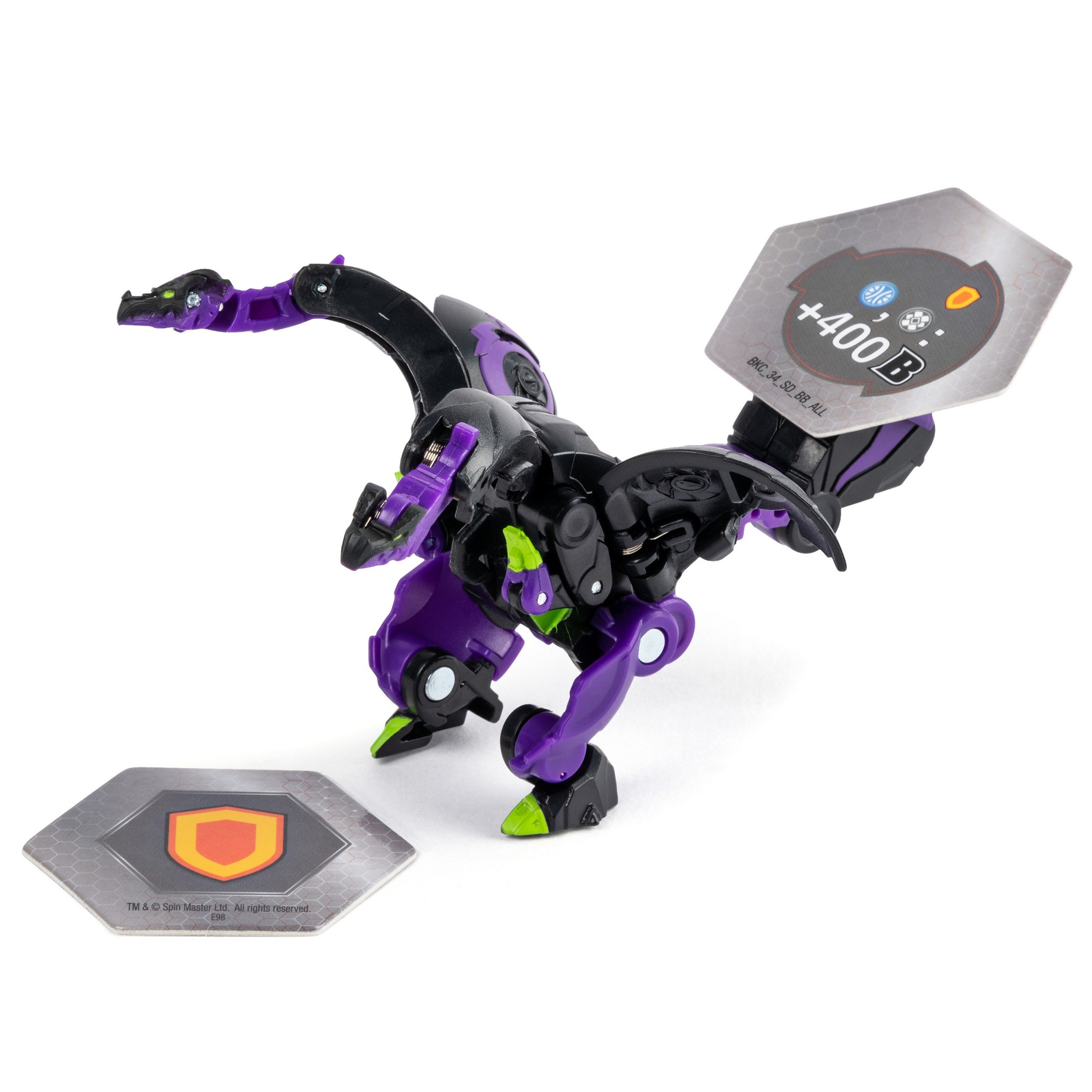 Фигурка-трансформер Bakugan Ультра Dbl HeadDrgn Black 6045146/20104038