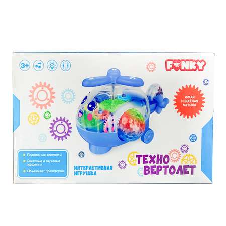 Игрушка развивающая Funky Toys Вертолет 84939