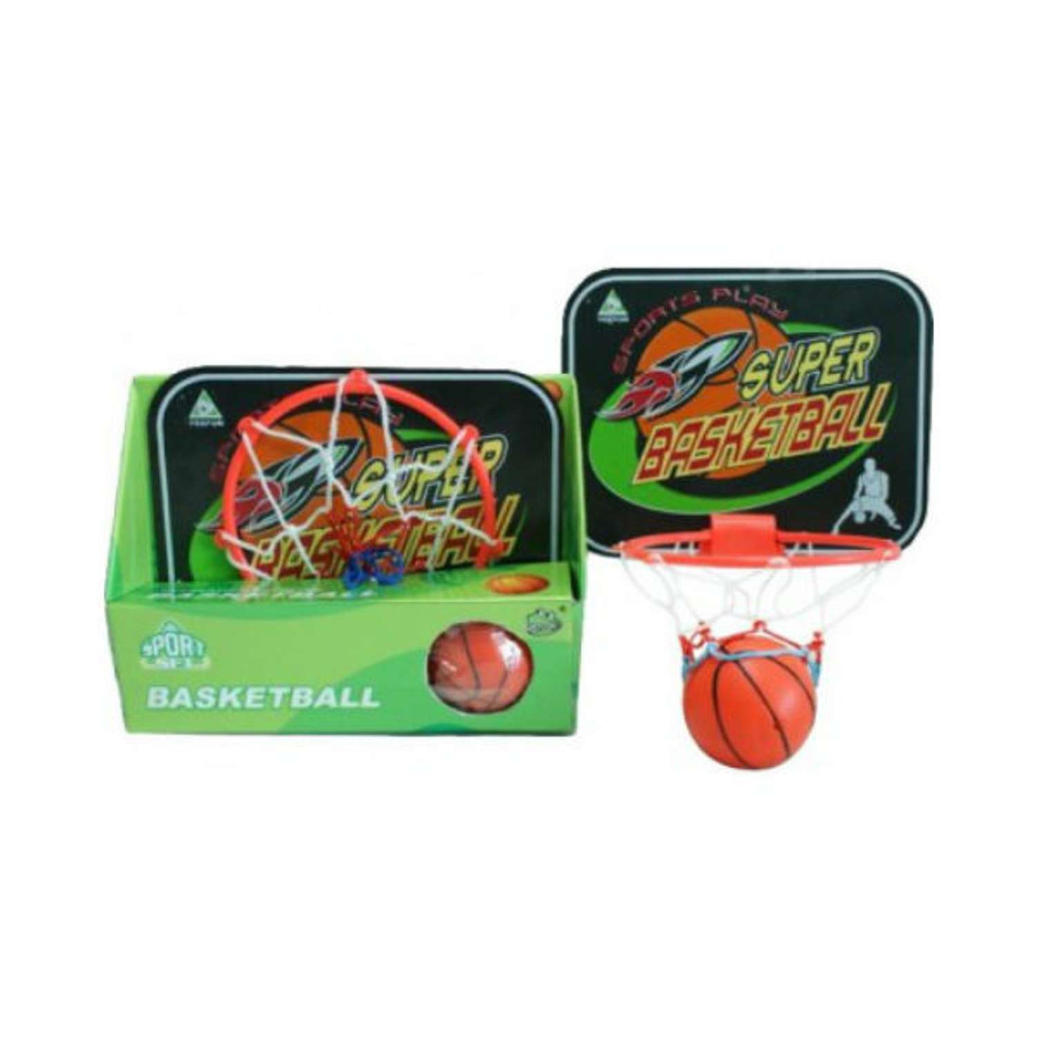 Игровой набор Newsun Toys Баскетбол, баскетбольная доска, сетка 15, мяч - фото 1