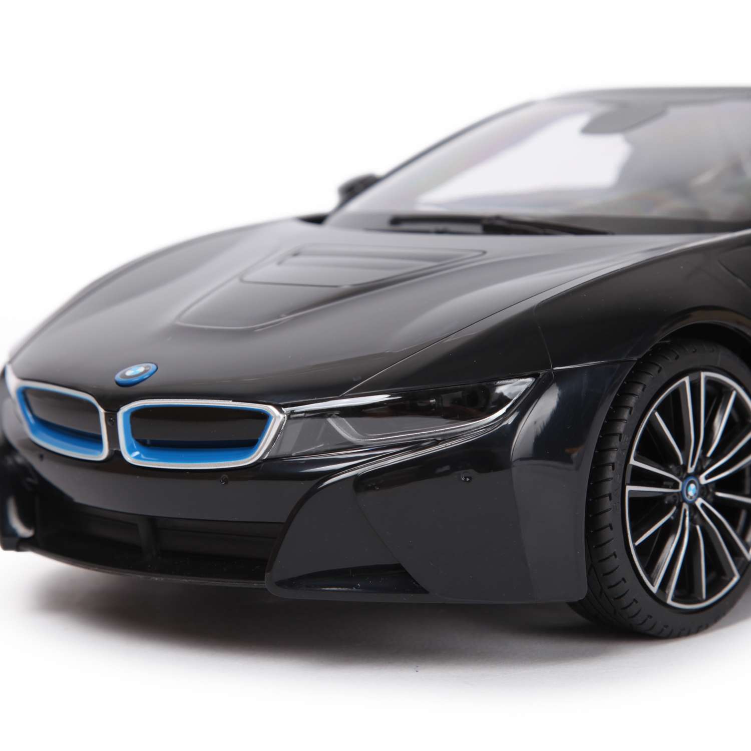 Машина Rastar РУ 1:12 BMW i8 Roadster Черная 95500 - фото 7