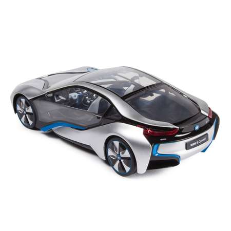 Машинка р/у Rastar BMW I8 1:14 серебряная