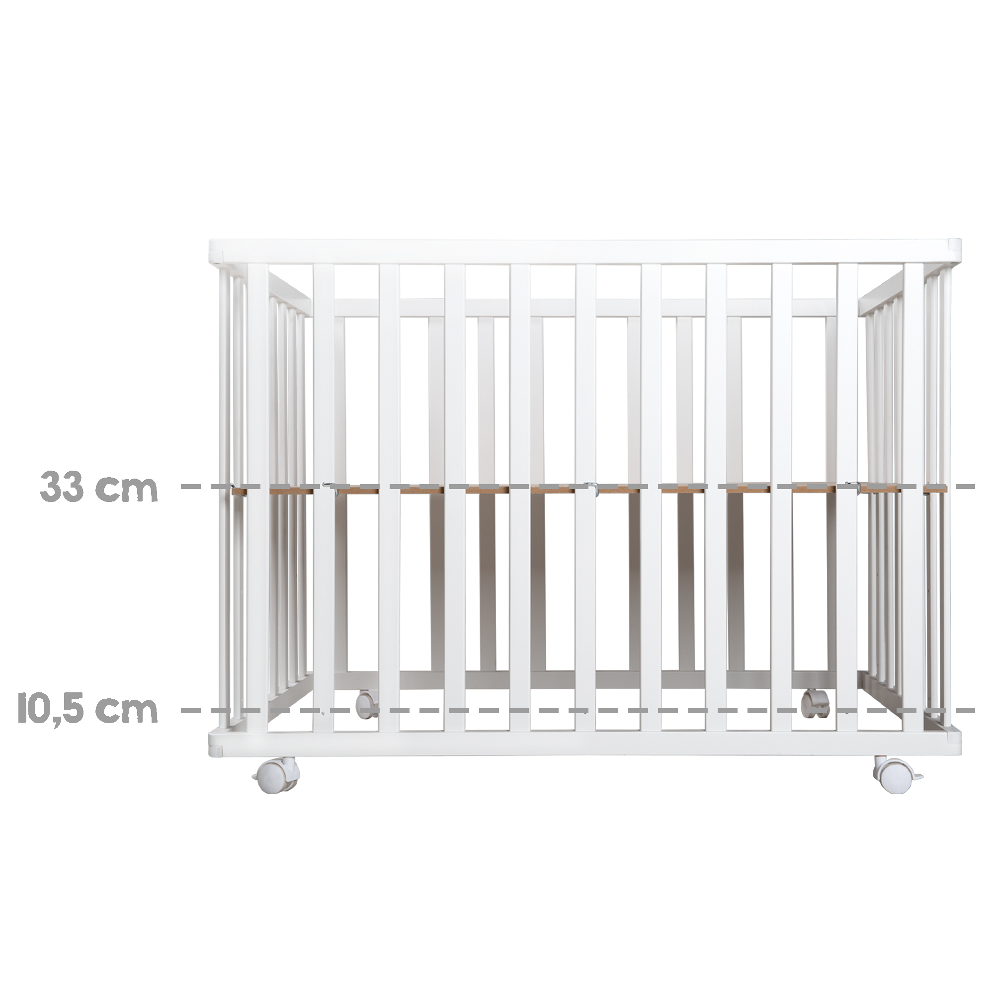 Манеж детский Roba Foldable playpen деревянный складной 202703TP - фото 18