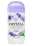 Дезодорант Crystal твердый невидимый с ароматом лаванды и белого чая