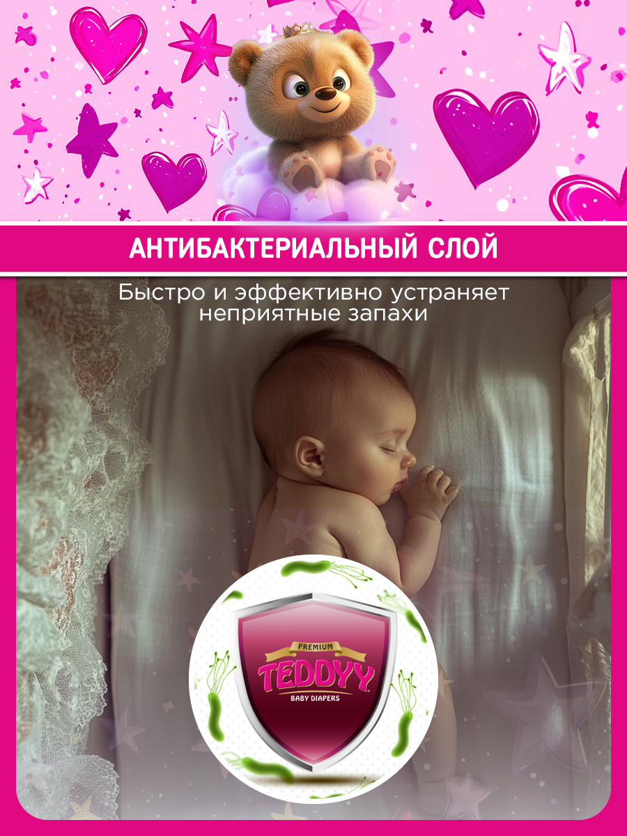 Подгузники Teddy Baby Premium - фото 15