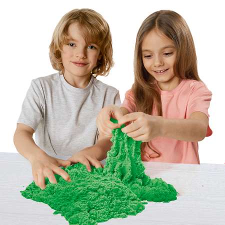 Игрушка Космический песок 2кг Зеленый К016