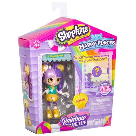 Игрушка Happy Places Shopkins с куклой Shoppie 56842 в непрозрачной упаковке (Сюрприз)