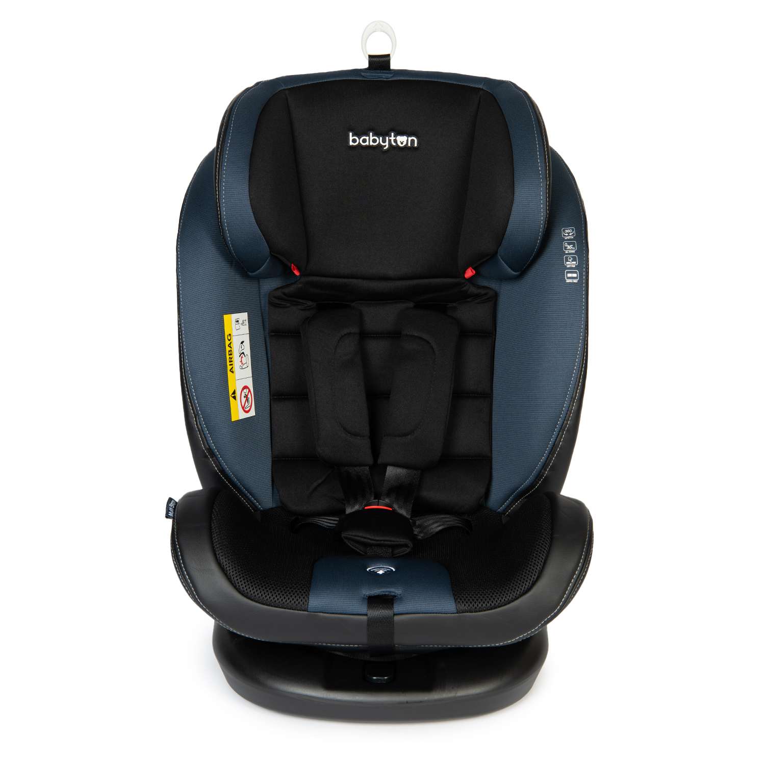 Автокресло Babyton Multi-Stage Black-Blue Isofix 0+/1/2/3 (0-36 кг) - фото 21