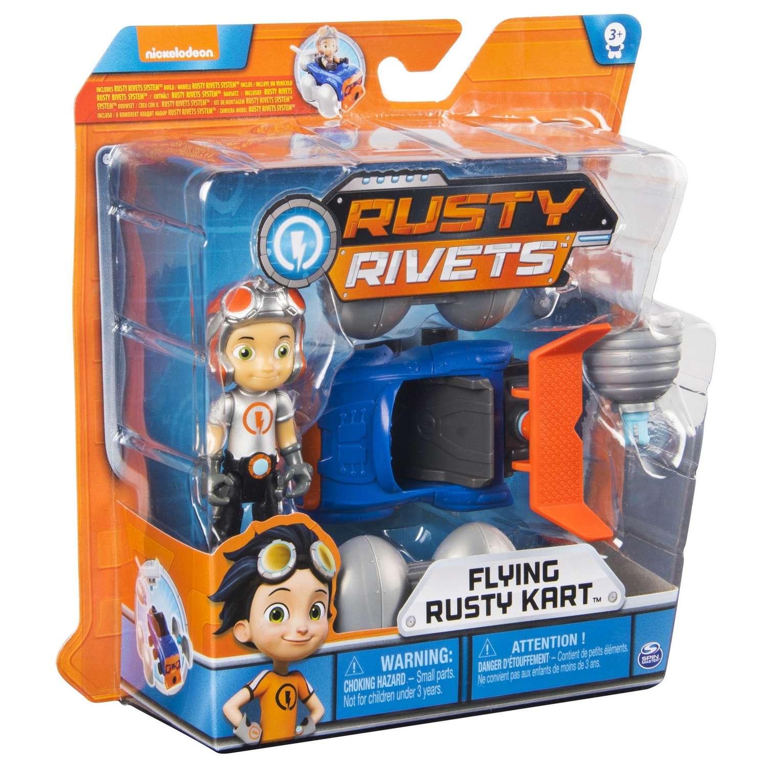 Фигурка Rusty Rivets с машинкой Hover Racr Rusty 6043978/20100395 6043978/20100395 - фото 2