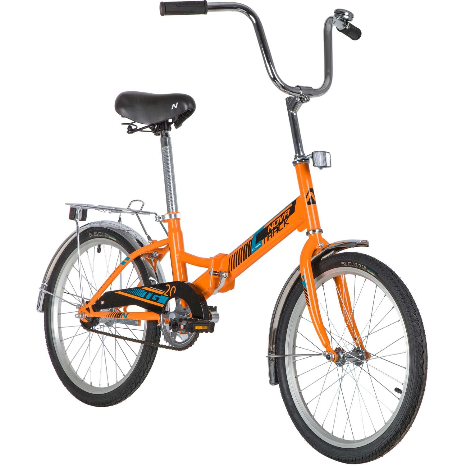 Велосипед 20складной оранжев. NOVATRACK TG20 - фото 1
