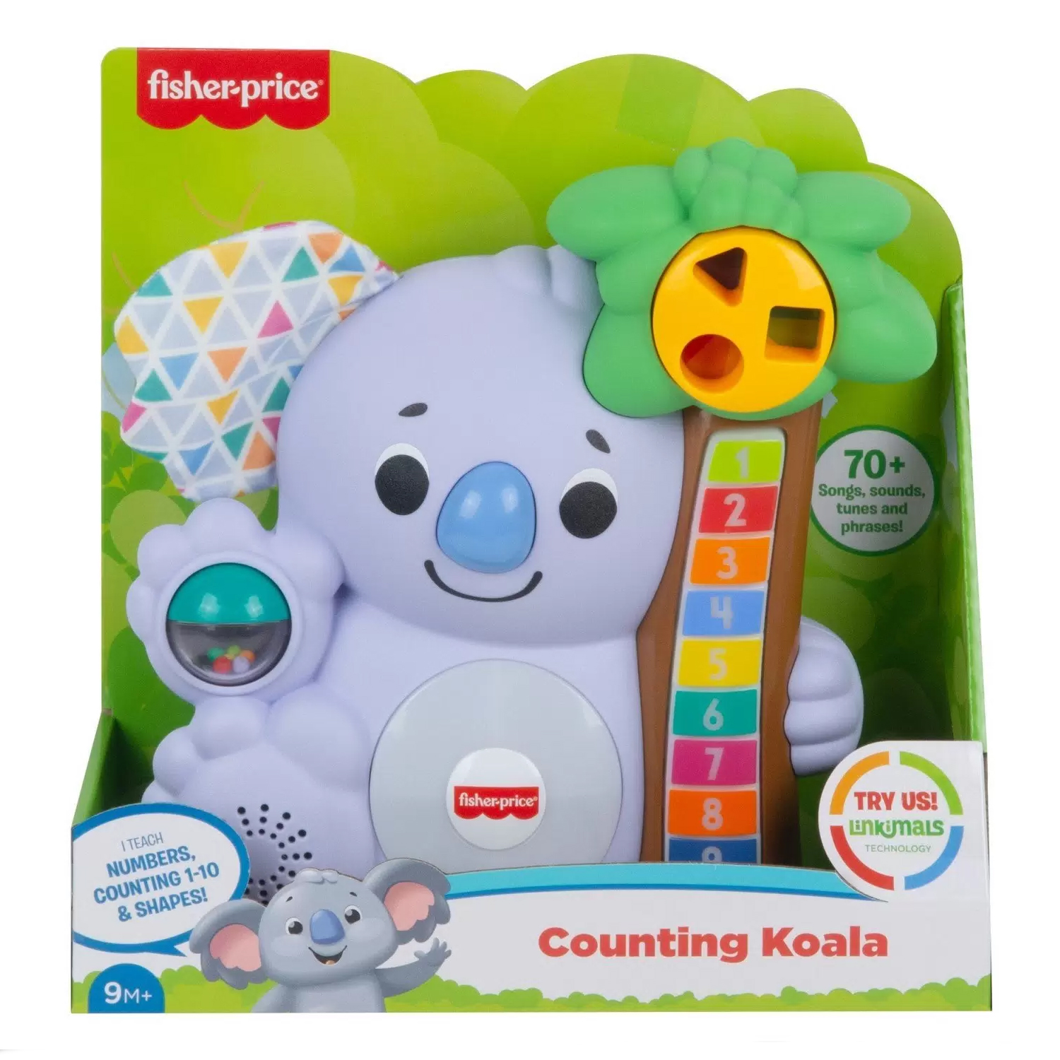 Интерактивная игрушка Fisher Price Считающая Коала - фото 1