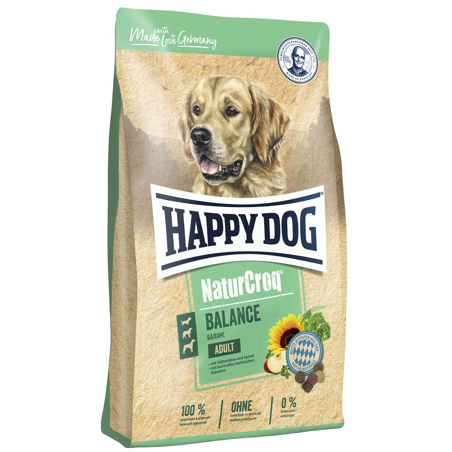 Корм для собак Happy Dog Premium NaturCroq Баланс 15кг - фото 1