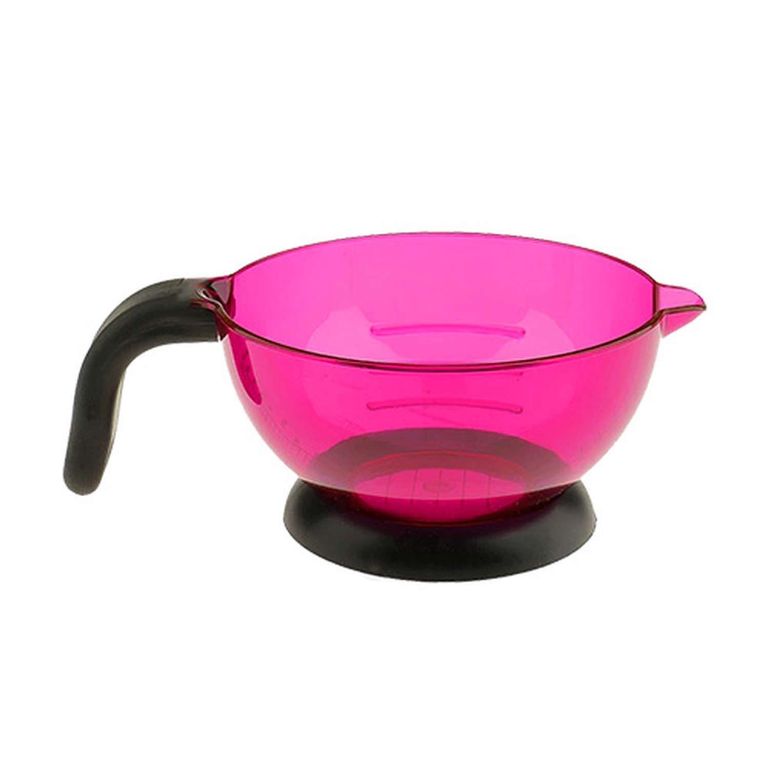 Чаша Lady Pink для окрашивания волос прорезиненная фиолетовая - фото 1