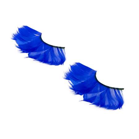Накладные Ресницы Lukky Fresh Lash перьевые синие