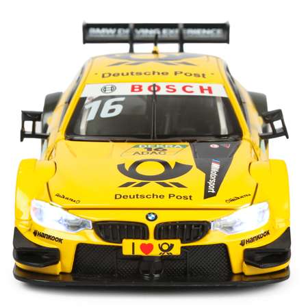 Машинка Mobicaro 1:24 BMW M4 DTM Желтая 68256B