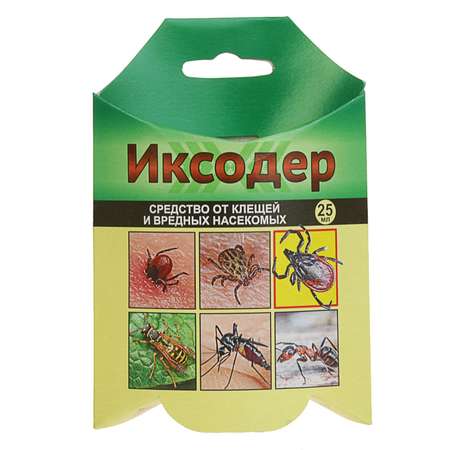 Средство от насекомых Ваше Хозяйство Иксодер для защиты территории 25 мл