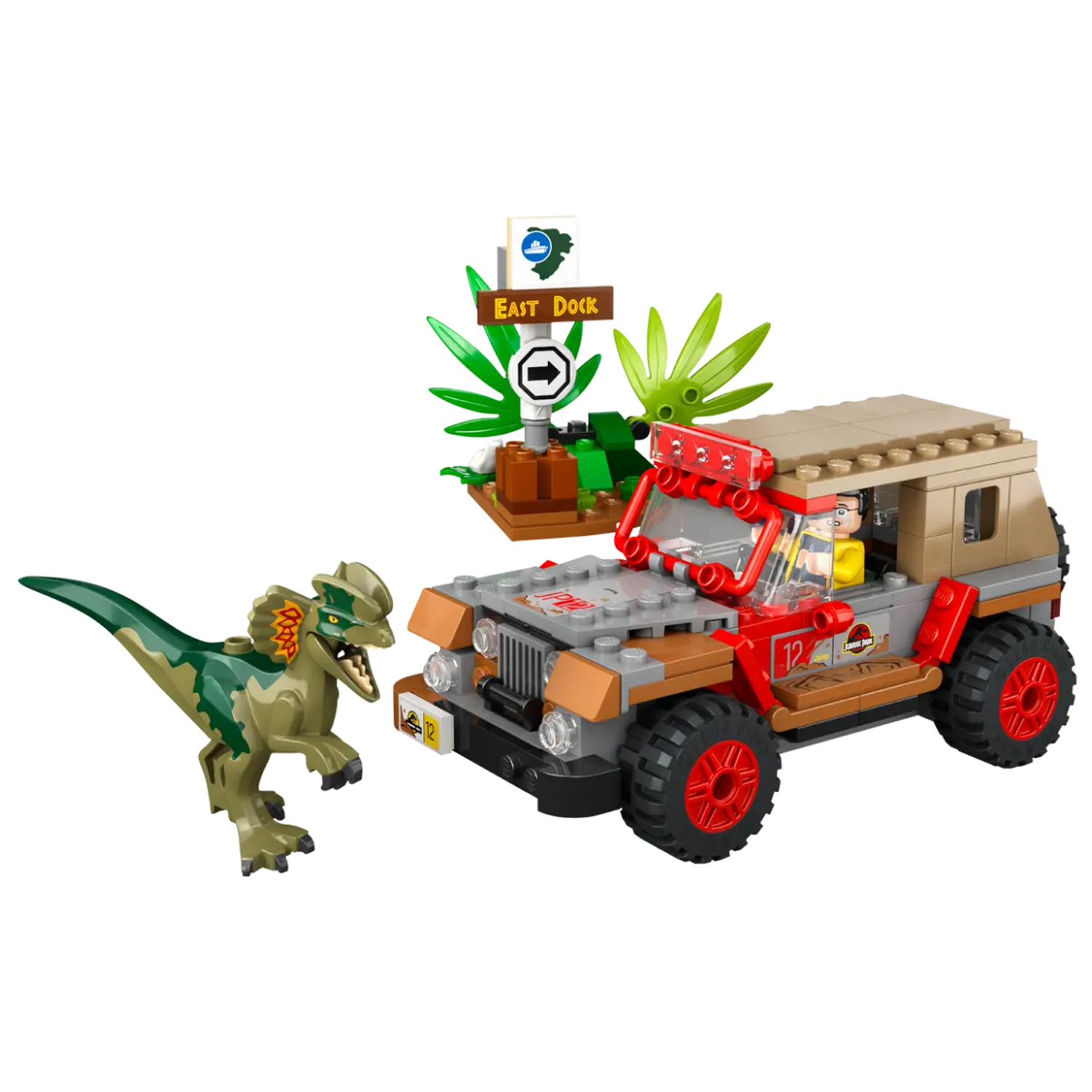 Конструктор детский LEGO Jurassic World Засада Дилофозавра 76958 - фото 5